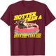 Hotter Than A Hoochie Beaver Coochie Racoon Summer Vibes T-Shirt - T-Shirt | Maroon
