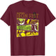 Marvel Immortal Iron Fist Panels, grey, S T-Shirt - T-Shirt | Maroon