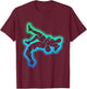 Wrestling Wrestler Men's Children's , black T-Shirt - T-Shirt | Maroon
