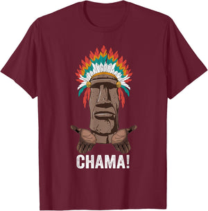 Chama Paotan MMA Fan JJB Boxing Muay Thai Kickboxing , Black, S T-Shirt - T-Shirt | Maroon