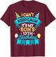 13 Years Old Son Birthday Gift It's My Son 13th Birthday T-Shirt - T-Shirt | Maroon