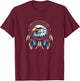 Bald Eagle Dream Catcher - Native American Dreamcatcher T-Shirt - T-Shirt | Maroon