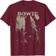 David Bowie - Batteries , Black T-Shirt - T-Shirt | Maroon