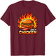 Spicy Chicken T-Shirt - T-Shirt | Maroon