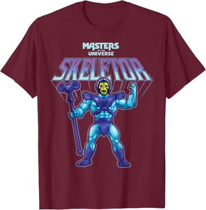 Masters of The Universe - Skeletor 40 T-Shirt - T-Shirt | Maroon