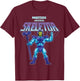 Masters of The Universe - Skeletor 40 T-Shirt - T-Shirt | Maroon