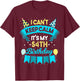 54 Year Old Men Women Birthday Gift It's My 54th Birthday T-Shirt - T-Shirt | Maroon