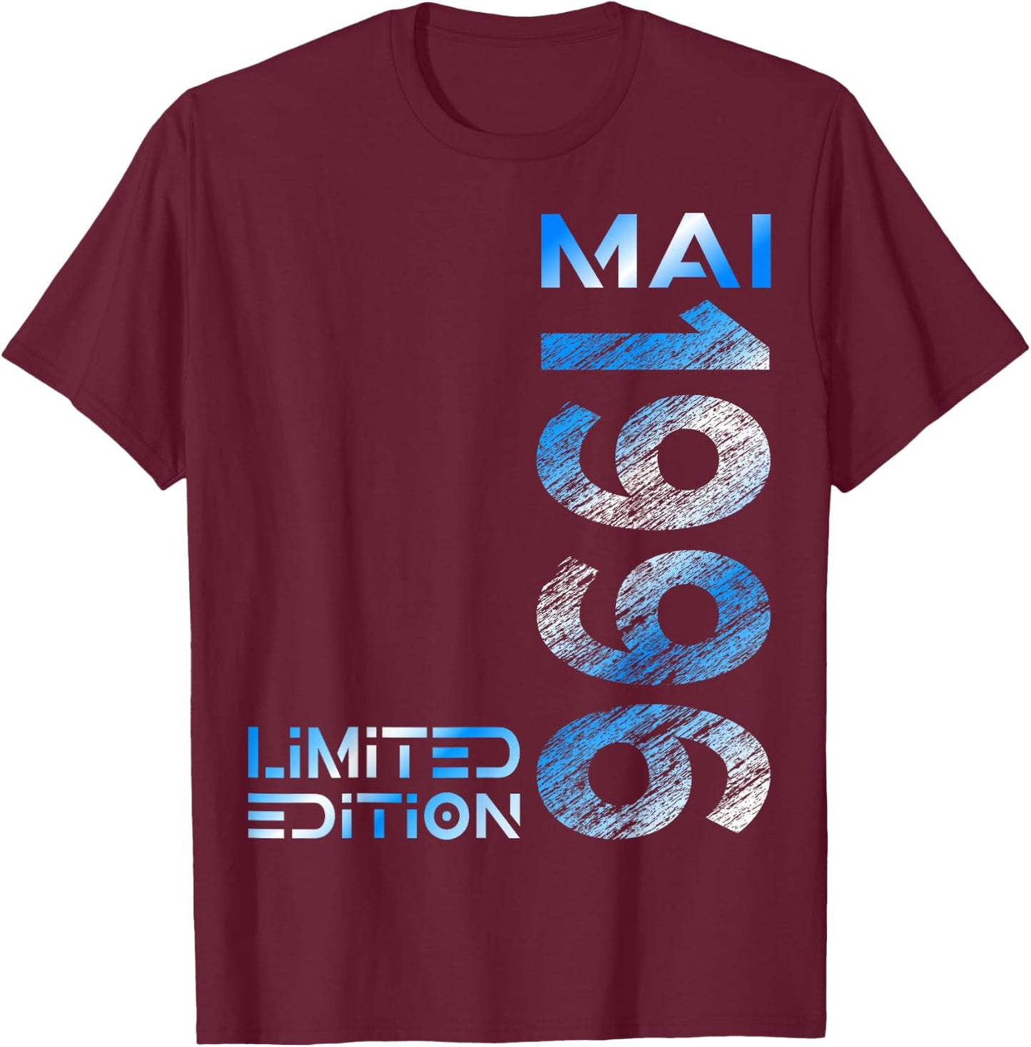 Limited Edition Mai 1996 Mann Frau 30. Geburtstag T-Shirt - T-Shirt | Maroon