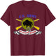 92nd Infantry Division 92nd ID Veteran Vintage Gifts T-Shirt - T-Shirt | Maroon