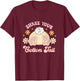 Shake Your Cotton Tail Funny Easter T-Shirt - T-Shirt | Maroon