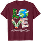 Travel Agent Love World Earth Day Save the Planet T-Shirt - T-Shirt | Maroon