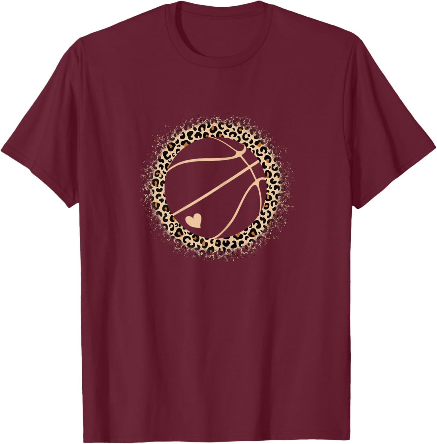 Basketball Player Women's Girls' Basketball , black T-Shirt - T-Shirt | Maroon