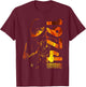 50th Birthday Man Motorcycle Biker Biker 1974 , Black, S T-Shirt - T-Shirt | Maroon
