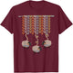 Knitting Crocheting Sheep Knitter Yarn Needle Crocheter T-Shirt - T-Shirt | Maroon
