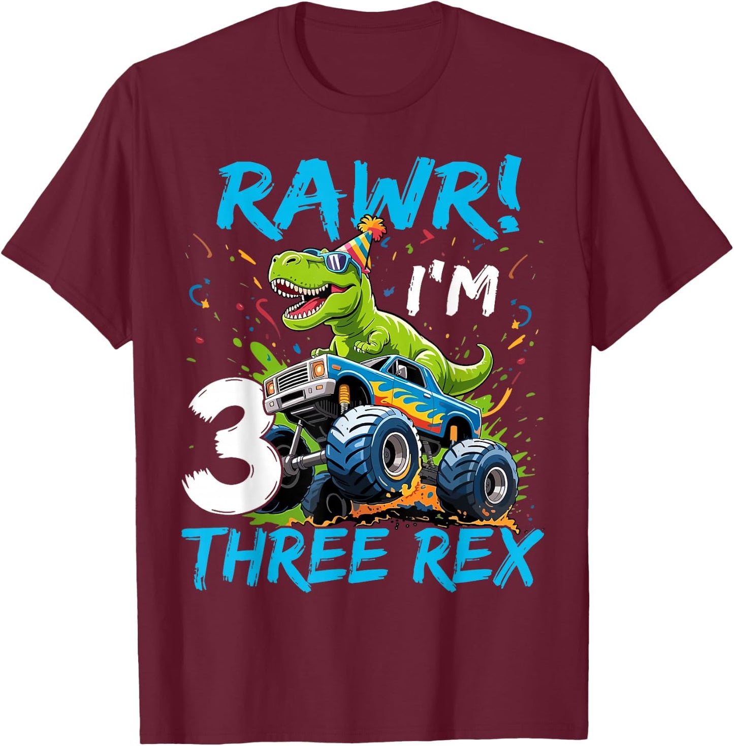 Kids Boy T-Shirt - T-Shirt | Maroon