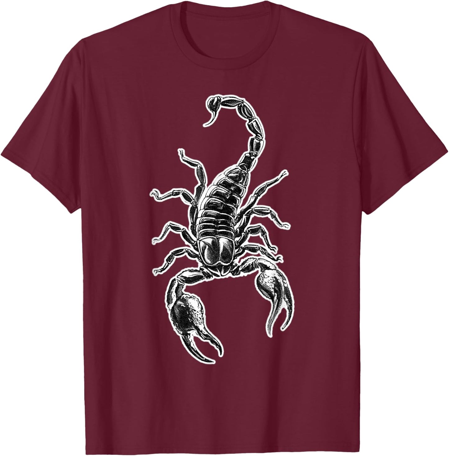 Scorpion Scorpio T-Shirt - T-Shirt | Maroon