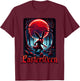 Scary Haunted Easterween Bloody Bunny Easter Rabbit Lover T-Shirt - T-Shirt | Maroon