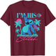 Disney Stitch Retro '90s Couples Matching I'm His Stitch T-Shirt - T-Shirt | Maroon