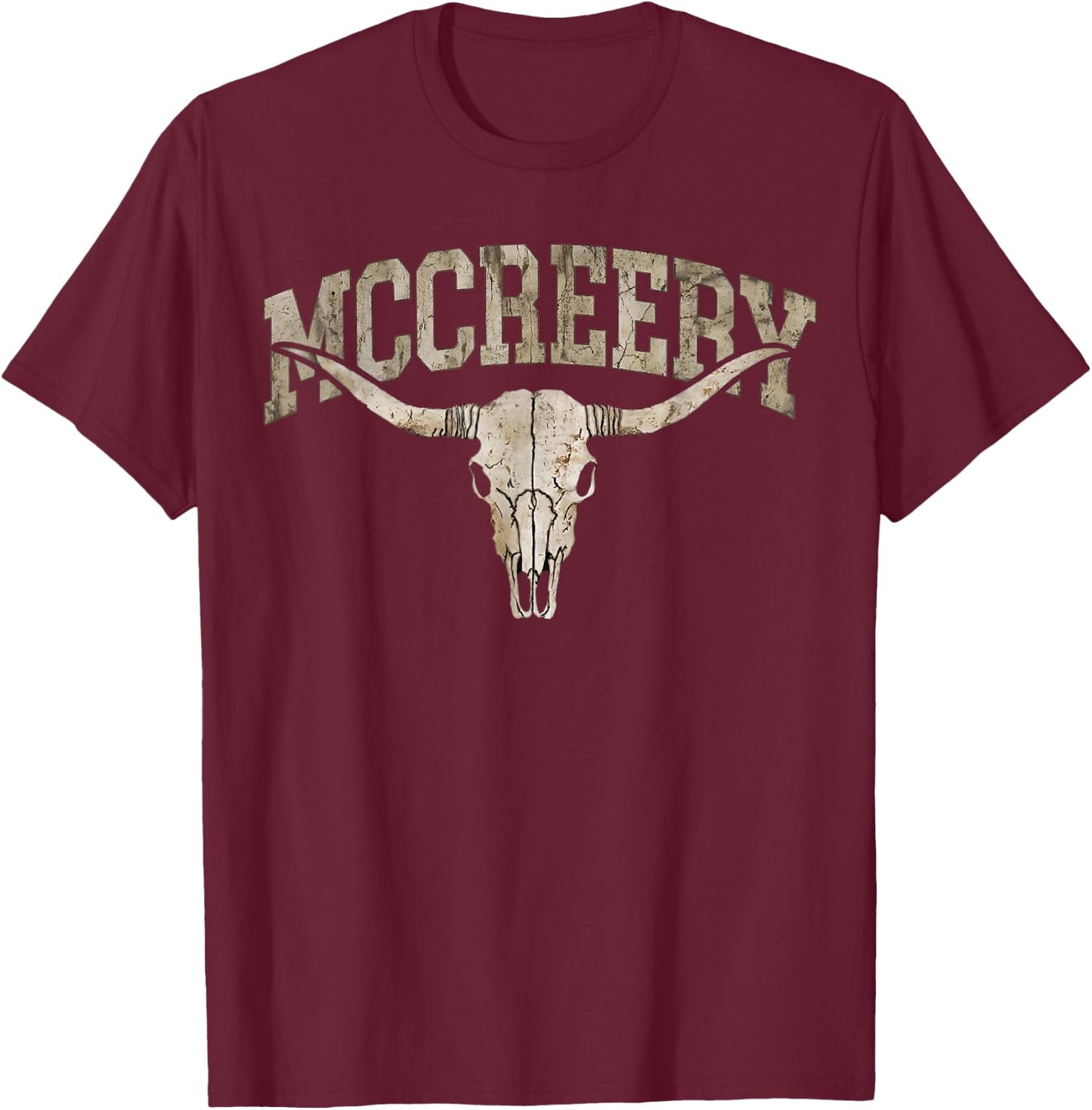 Vintage McCreery Name Gifts Women Kids T-Shirt - T-Shirt | Maroon