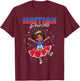 Haitian Princess Girl Flag Pride T-Shirt - T-Shirt | Maroon