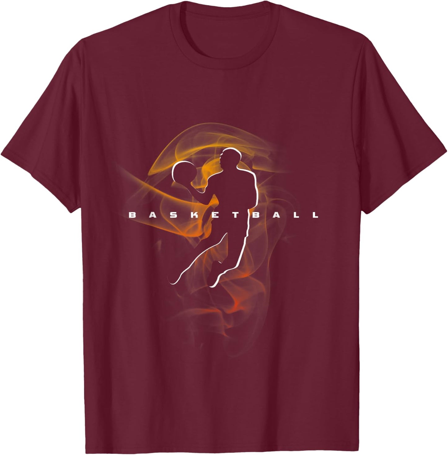 Basketball Apparel - Basketball Small T-Shirt - T-Shirt | Maroon