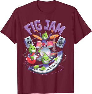 Fig Jam T-Shirt - T-Shirt | Maroon