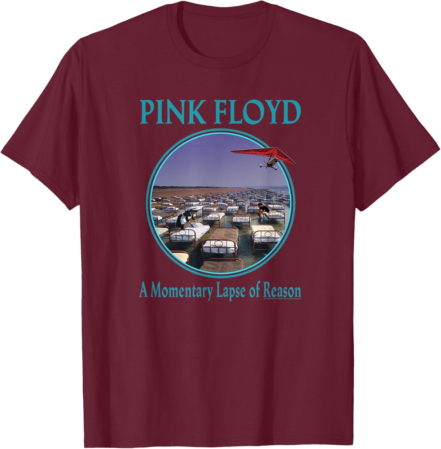 Pink Floyd Album A Momentary Lapse of Reason 2021 T-Shirt - T-Shirt | Maroon
