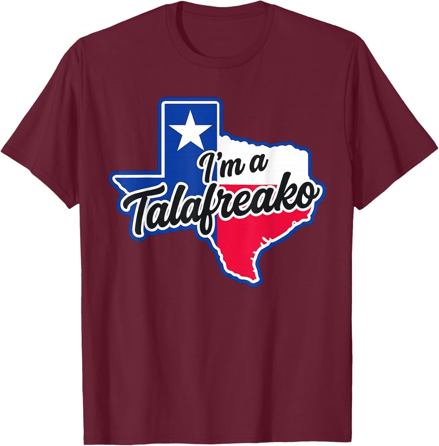 I'm a Talafreako James Talarico 2026 US Senate Texas T-Shirt - T-Shirt | Maroon