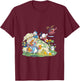 Disney - Duck Tales Money Bag T-Shirt - T-Shirt | Maroon