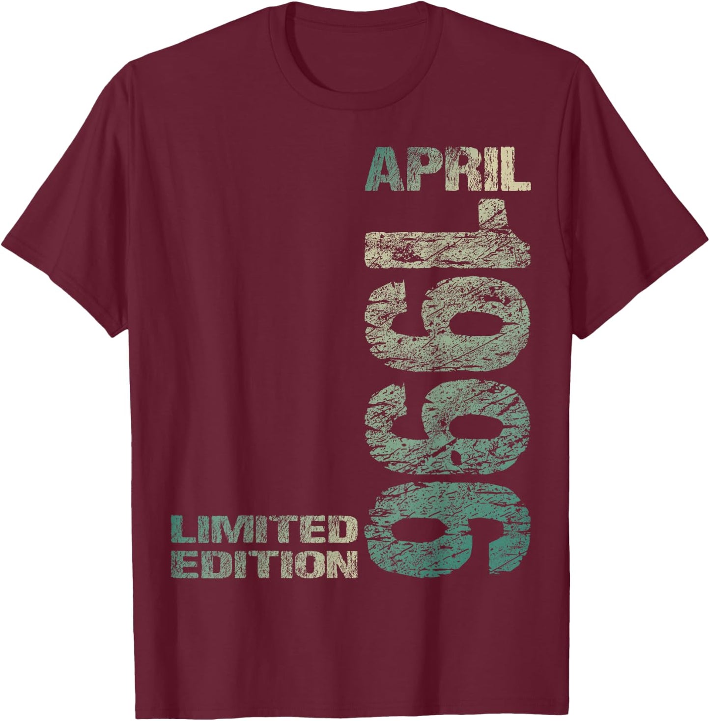 April 1996 Mann Frau 30. Geburtstag Limited Edition 30 T-Shirt - T-Shirt | Maroon
