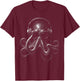 Octopus with Headphones Sunglasses DJ Music T-Shirt - T-Shirt | Maroon
