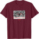 Stranger Things Will Byers Mind Flayer Red Kanji Sketch Logo T-Shirt - T-Shirt | Maroon