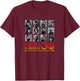 Mortal Kombat Klassic 30 Anniversary Fighters Group Shot T-Shirt - T-Shirt | Maroon