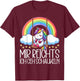 Mir Reichts Ich Geh Schaukeln Funny Unicorn Partner Look , black T-Shirt - T-Shirt | Maroon