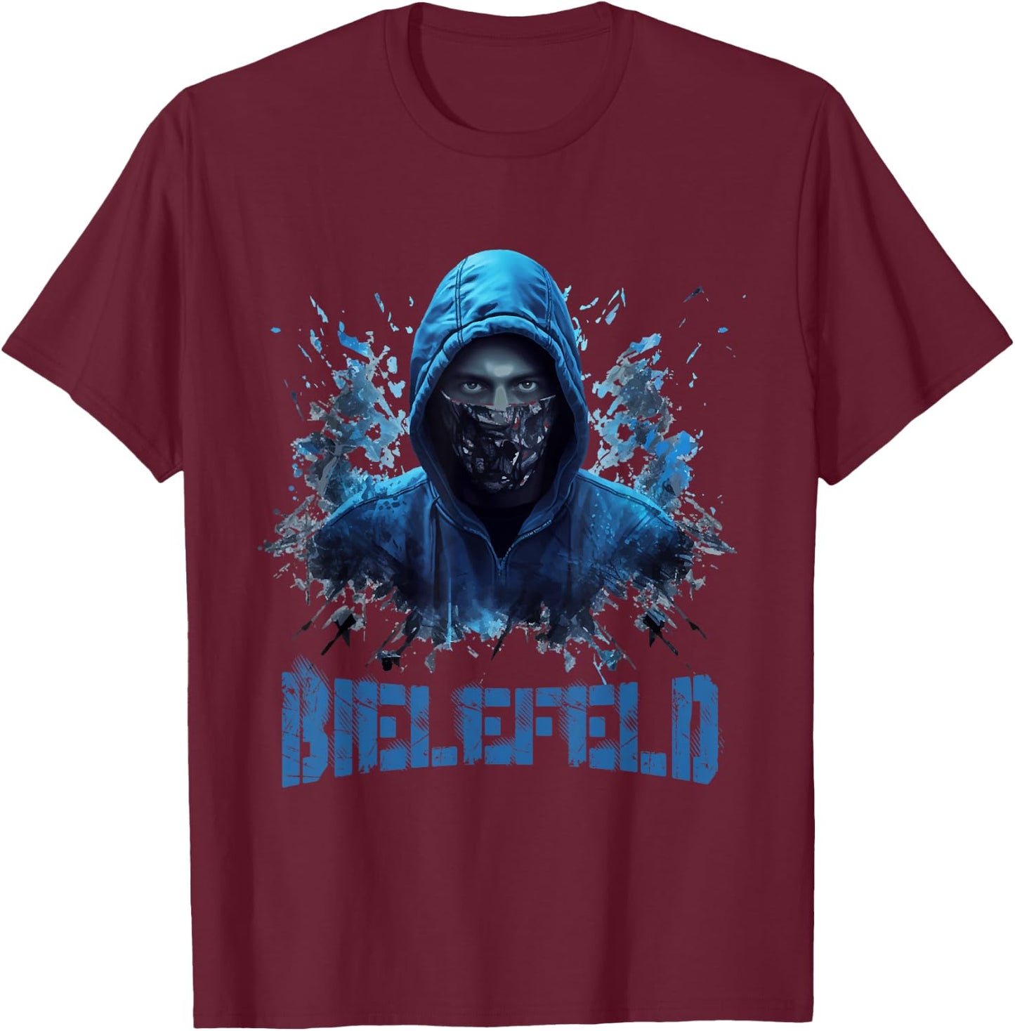 Bielefeld Bielefelder Jungs Ultras Geschenk T-Shirt - T-Shirt | Maroon
