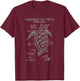 Loggerhead Sea Turtle Shirt Anatomy Gift Marine Biologist T-Shirt - T-Shirt | Maroon