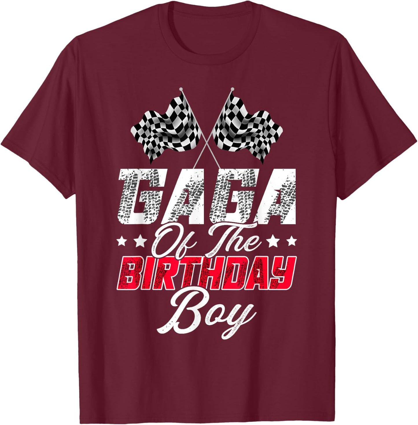 Racing Family Pit Crew T-Shirt - T-Shirt | Maroon