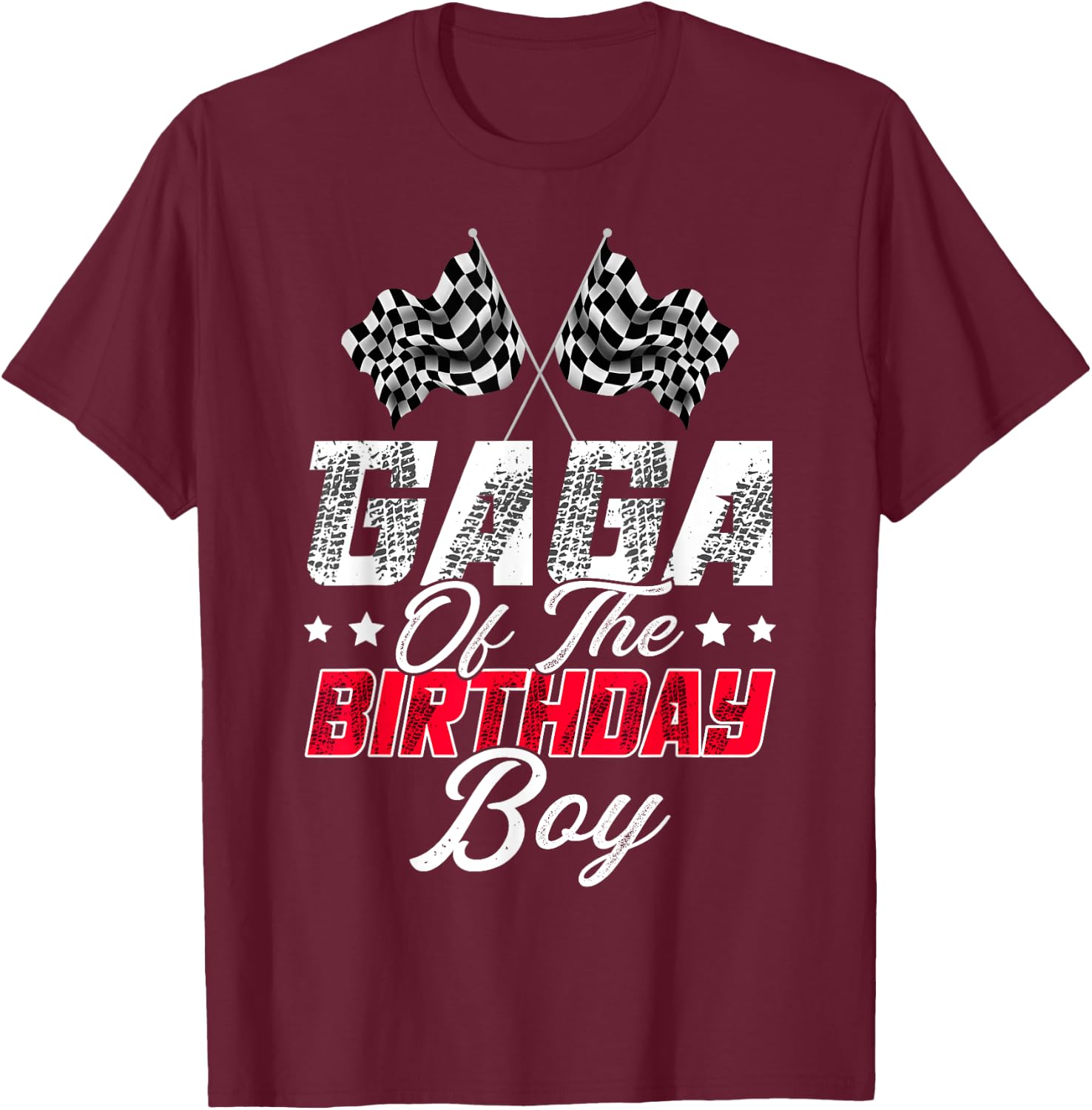 Racing Family Pit Crew T-Shirt - T-Shirt | Maroon