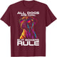 All Dogs Are Cool But Boxers Rule Funny Dog Boxer Dad T-Shirt - T-Shirt | Maroon