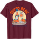 TUTTO BENE X VIVA LA DOLCE VITA APEROIL SPRITZ CLUB BACK , White T-Shirt - T-Shirt | Maroon