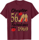 Chapter 56 Fabulous Since 1969 56th Bday High Heels Leopard T-Shirt - T-Shirt | Maroon