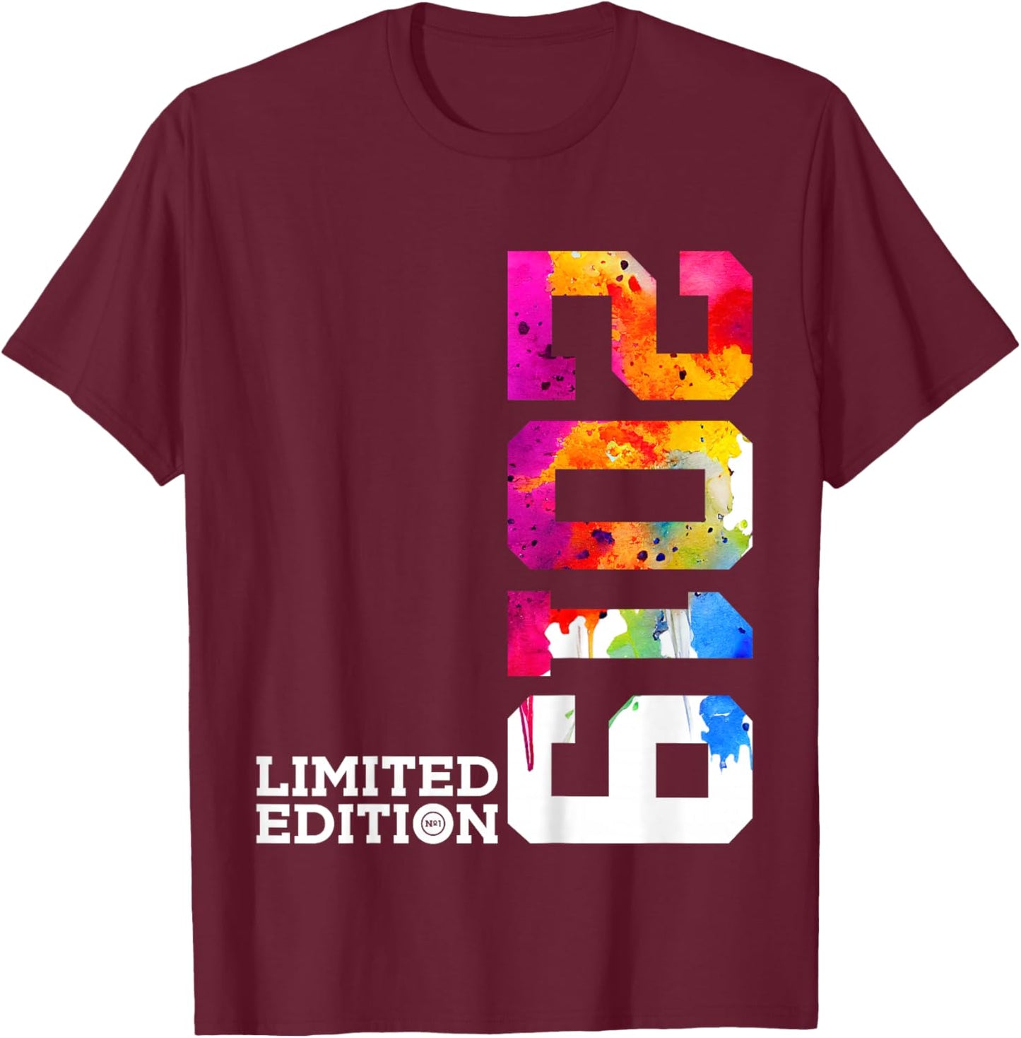 7 Years 7th Birthday Limited Edition 2019 T-Shirt - T-Shirt | Maroon