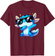 Funny Dabbing Axolotl Kawaii Axolotl Toddler Boys Kids , black T-Shirt - T-Shirt | Maroon