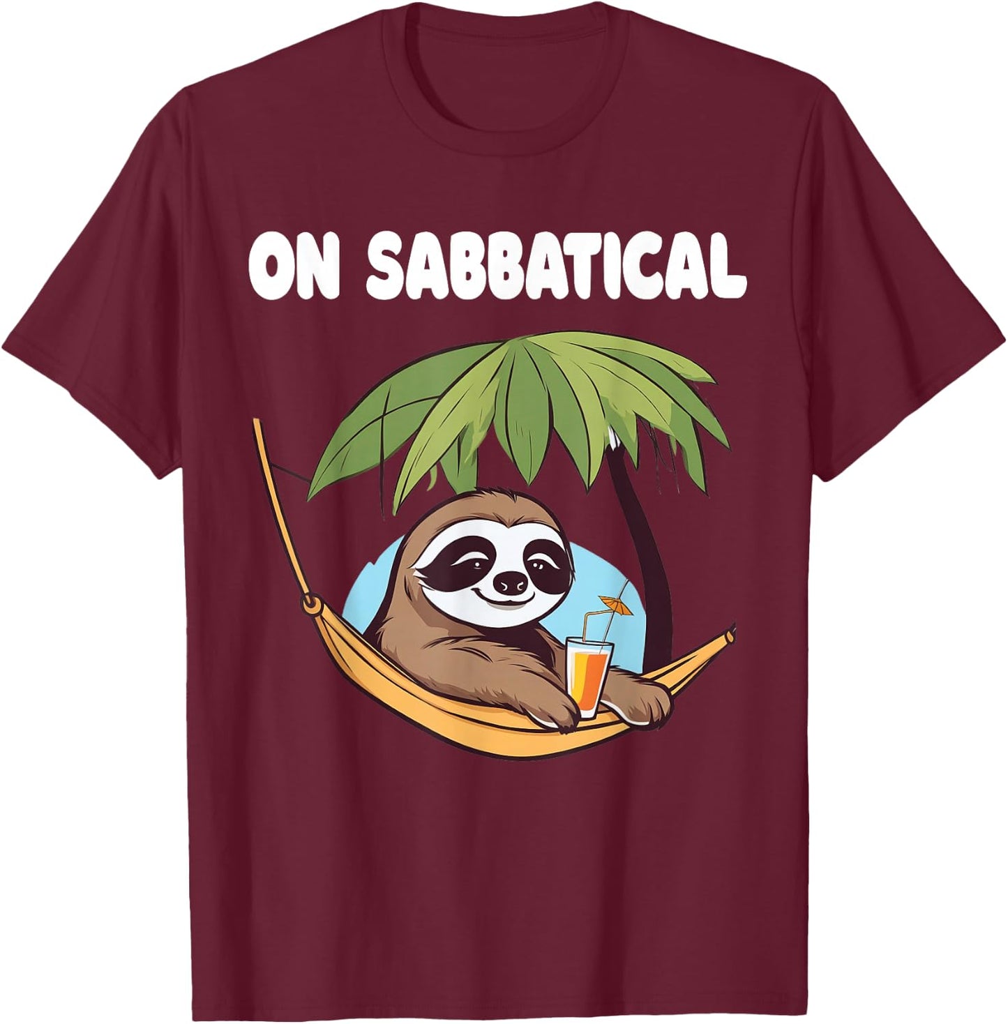 Auf Sabbatical T-Shirt - T-Shirt | Maroon