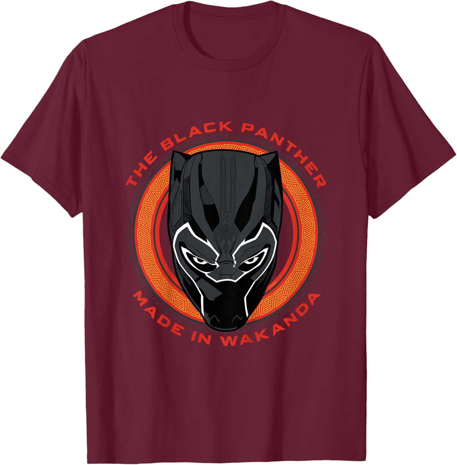 Kids Black Panther Made in Wakanda , white, 2 T-Shirt - T-Shirt | Maroon