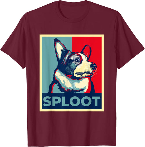 Funny Corgi Meme Sploot Election 2024 Hope Campaign Poster