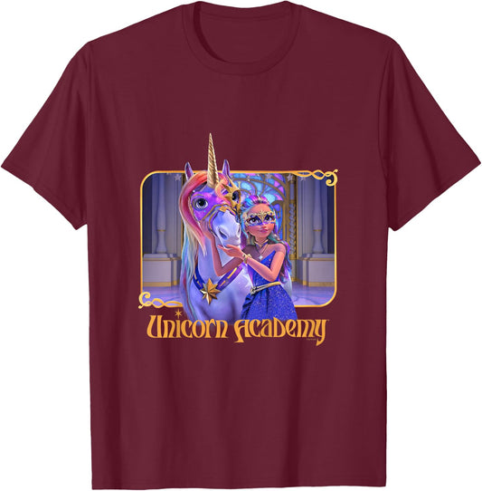 Child Sophia and Wildstar Ball Masquerade Fairy Moon , Black, 2 T-Shirt - T-Shirt | Maroon