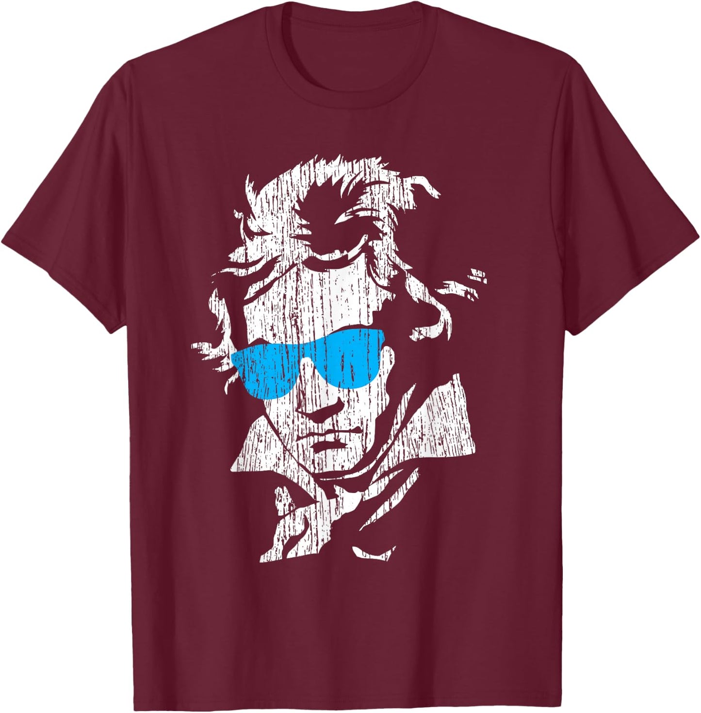 Ludwig Van Beethoven Classical Music Composer T-Shirt - T-Shirt | Maroon