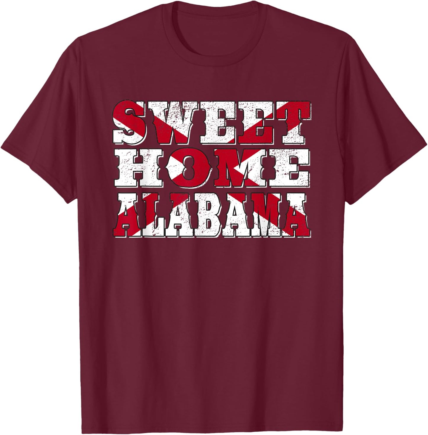 LyricLyfe - Sweet Home Alabama T-Shirt - T-Shirt | Maroon
