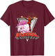 Deadpool Rides a Unicorn T-Shirt - T-Shirt | Maroon
